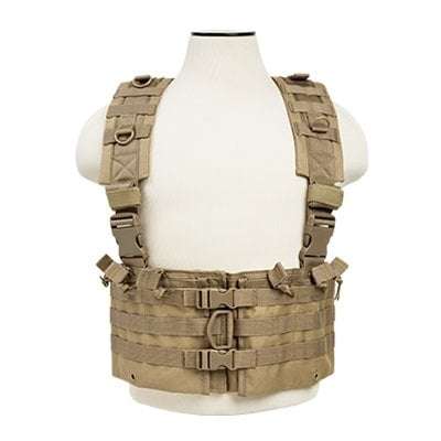 NC STAR AR CHEST RIG TAN