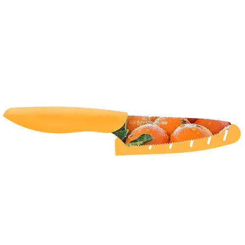 PURE KOMACHI HD CITRUS KNIFE ORANGE AB-9076