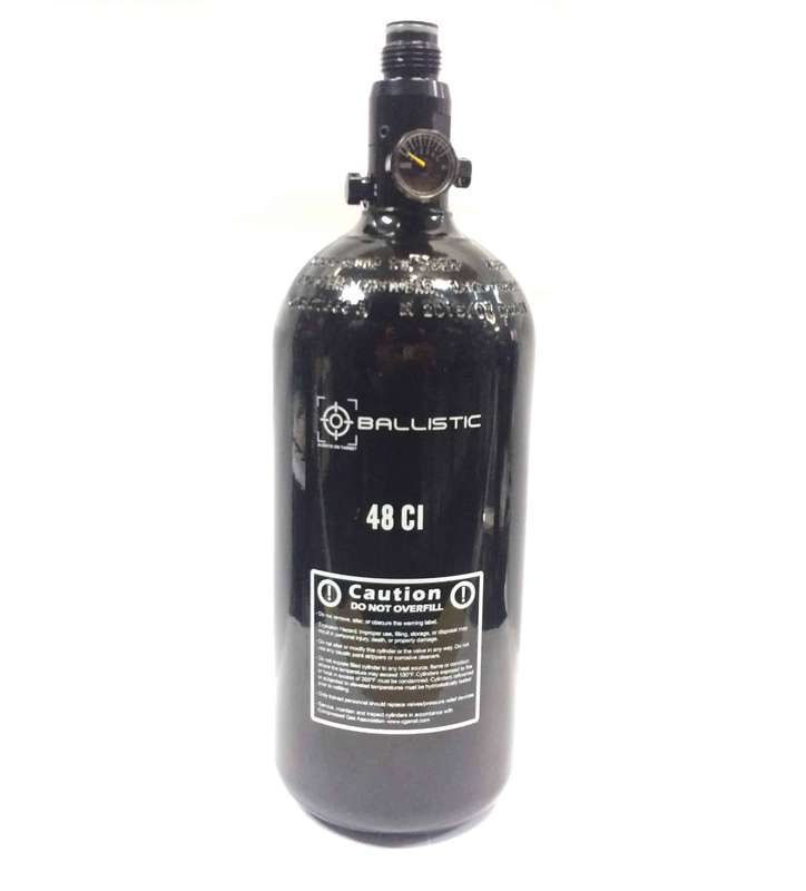 Ballistic Air Tank 48CI 3000PSI Regulator