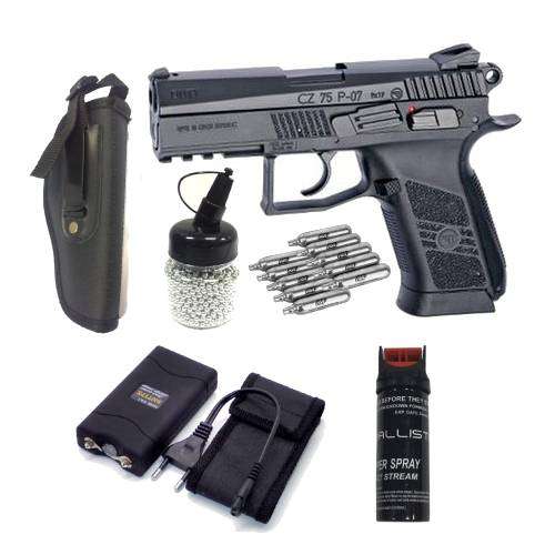 Asg CZ 75 P07 Duty 4.5MM BB Pistol Combo 2