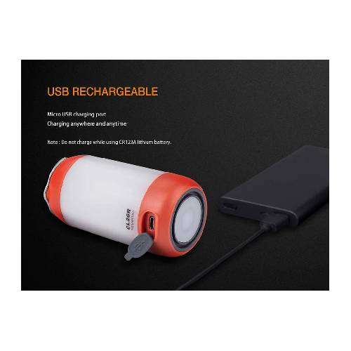Fenix CL26R High Performance Rechargeable Camping Lantern Green