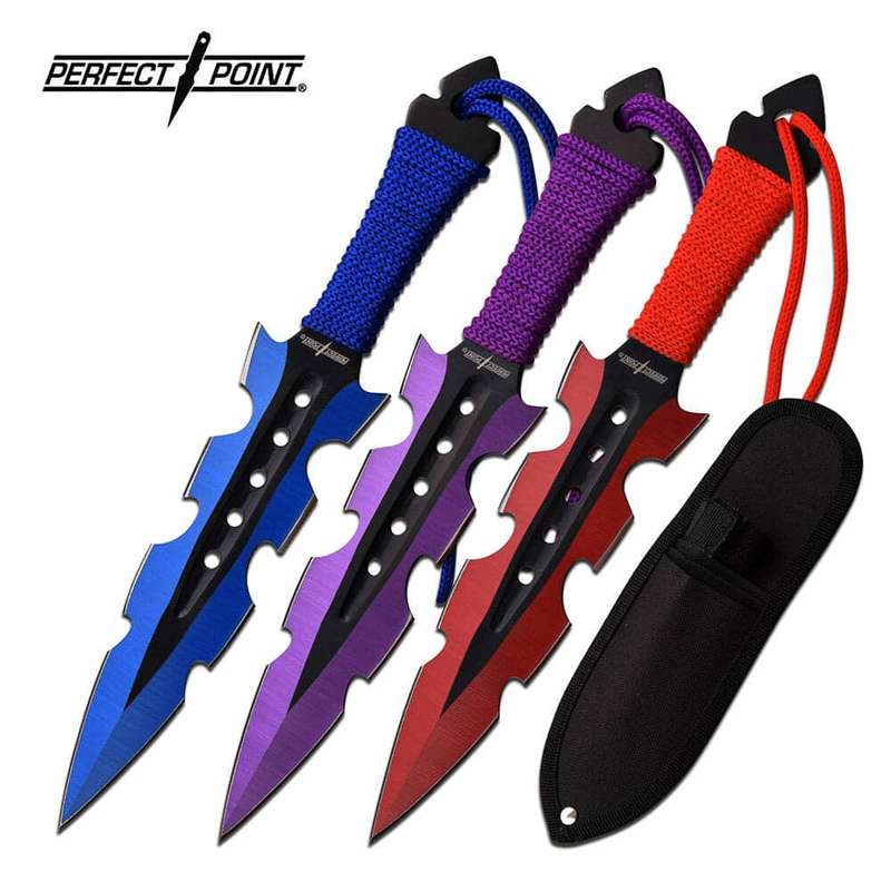 PP-110-3MC PERFECT POINT THROWING KNIFE SET