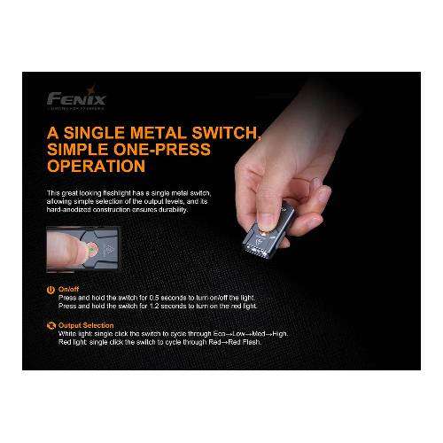 Fenix E03R LED Flashlight
