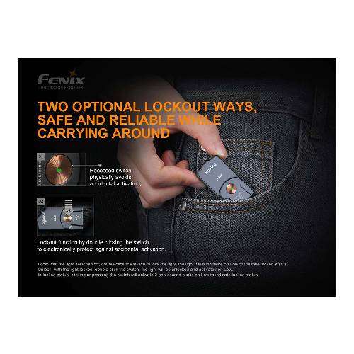 Fenix E03R LED Flashlight