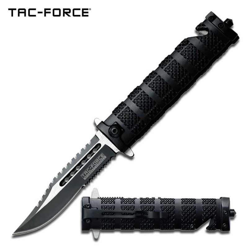 TF-710BKTAC-FORCE SPRING ASSISTED KNIFE