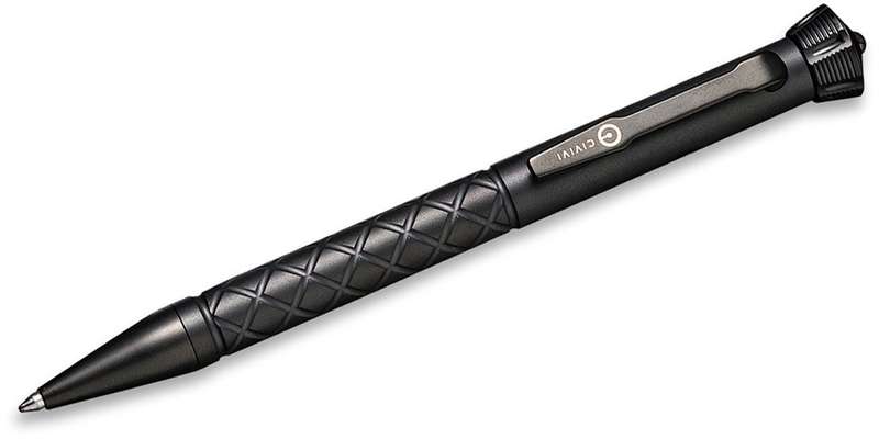 CIVIVI CP-02BBLACK TI PEN WITH SPINNER
