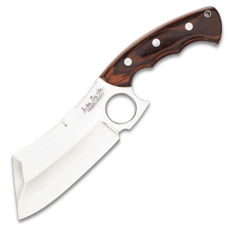 GH5085 HIBBEN CLEAVER BLOOD WOOD VERSION