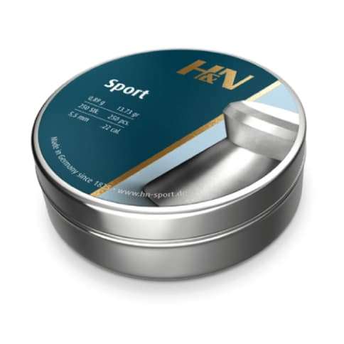 PELLETS H&amp;N SPORT 5.5/.22 13.73GR 250