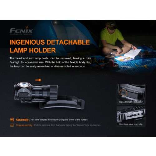 Fenix Headlamp HM50R v2.0 700 Lumens - Rechargeable