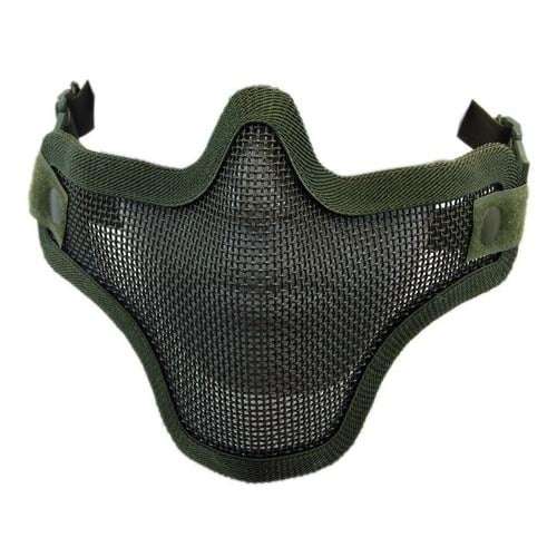 NUPROL MESH LOWER FACE SHIELD V1-GREEN6021