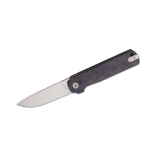QSP QS144-E LARK-LINER LOCK  14C28N SATIN BLUE SHREDDED CF OVERLAY
