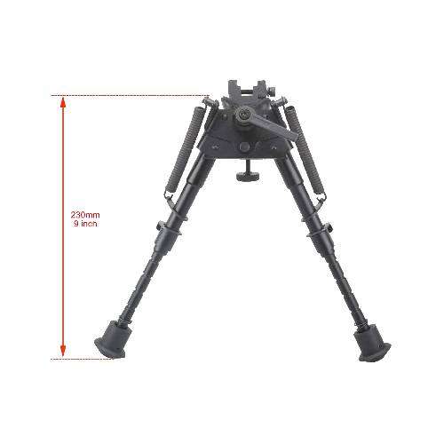 Vector Optics 6 Inch Swivel Spring Retractable Bipod - Scbps-04