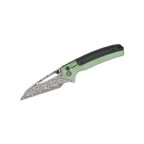 Civivi-sentinel strike green aluminium handle with blk frn spacer - C22025B-DS1