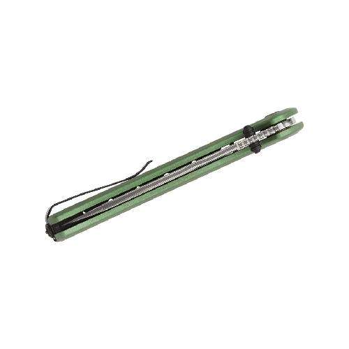 Civivi-sentinel strike green aluminium handle with blk frn spacer - C22025B-DS1