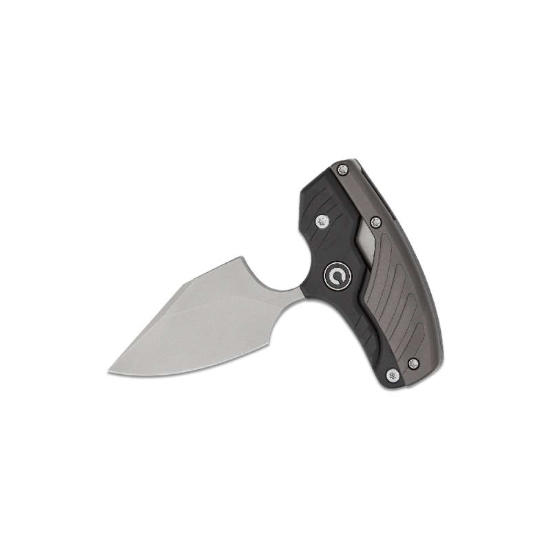 CIVIVI TYPHOEUS BLK N GRAY ALUMINIUM HANDLE - C21036-3