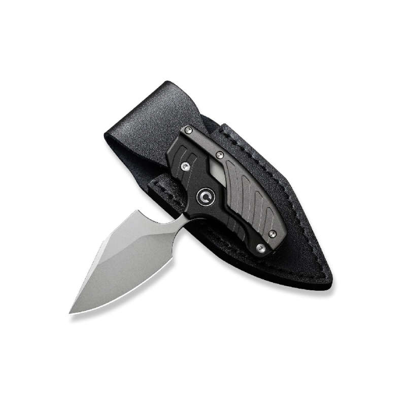 CIVIVI TYPHOEUS BLK N GRAY ALUMINIUM HANDLE - C21036-3