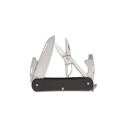 FOX Vulpis Folding Multi-Purpose N690Co Polished Blade Black - FX-VP130-F4 BK