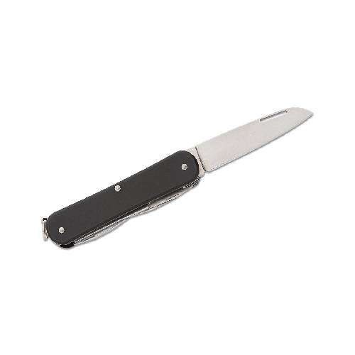 FOX Vulpis Folding Multi-Purpose N690Co Polished Blade Black - FX-VP130-F4 BK