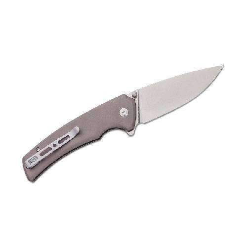SENCUT SERENE GRAY ALUMINIUM HANDLE SATIN FINISH D2 BLADE - S21022B-3