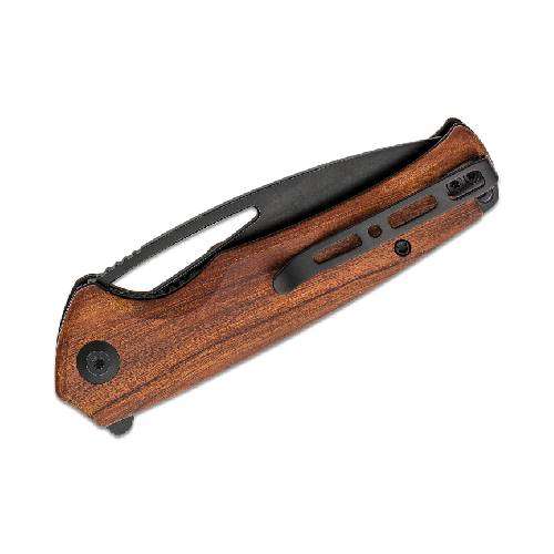 SENCUT MIMS GUIBOURTIA WOOD HANDLE BLK STONEWASH - S21013-4