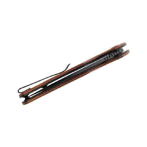 SENCUT MIMS GUIBOURTIA WOOD HANDLE BLK STONEWASH - S21013-4
