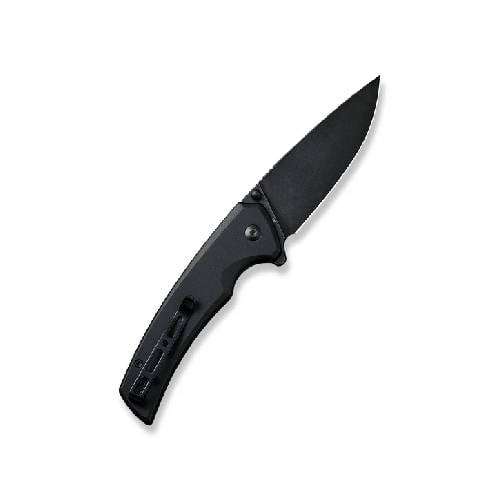 SENCUT SERENE BLK ALUMINIUM HANDLE BLK STONEWASH D2 BLADE - S1022B-1