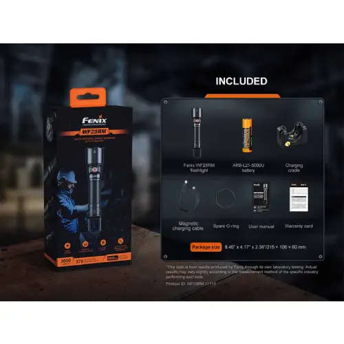 Fenix WF25RM LED Flashlight