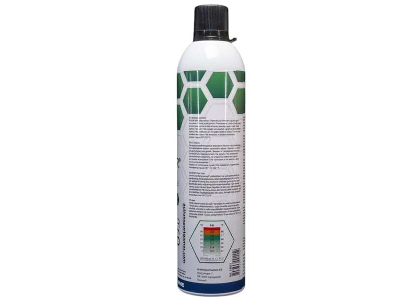 ASG PROPELLANT, GAS, 570ML, 135 PSI, SILICONE GREEN - 19893