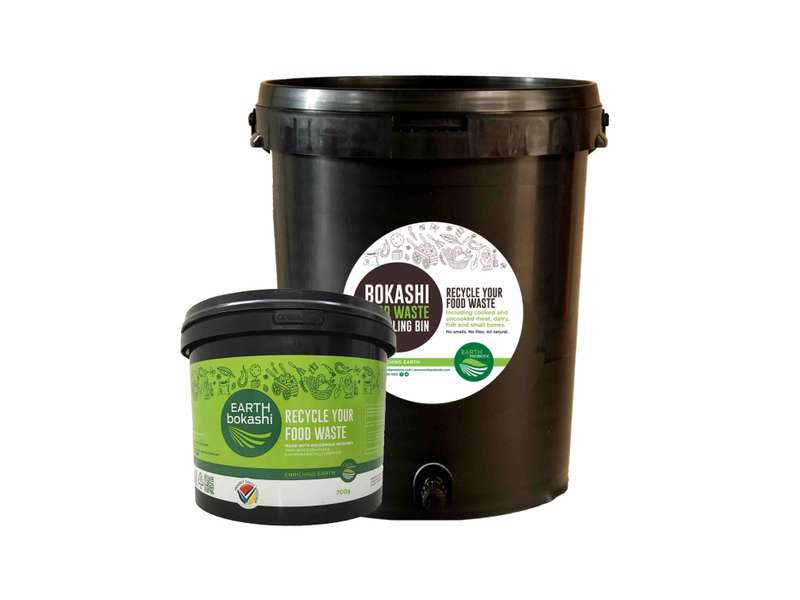 25L Earth Bokashi Starter Composting Kit - Earth Probiotic 2kg