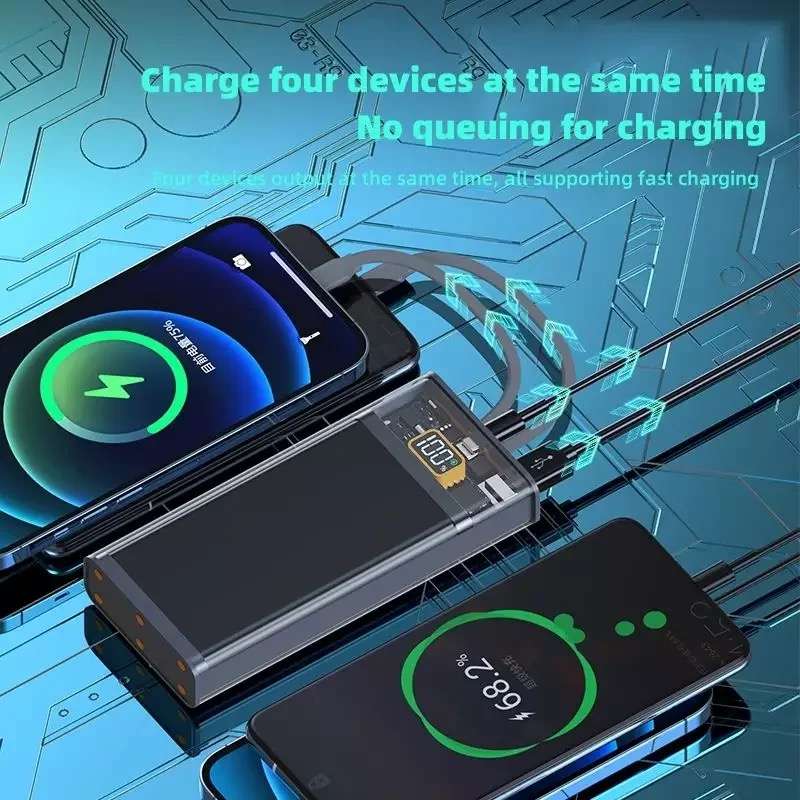 10000mAh Power Bank Digital Display Super Fast Charge 66W