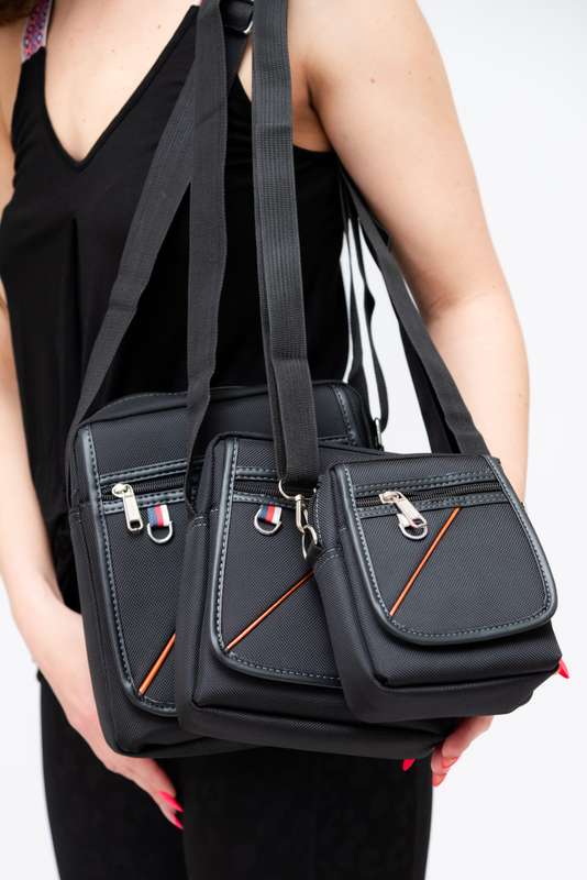 3 Piece Crossbody Sling Bag Travel Set