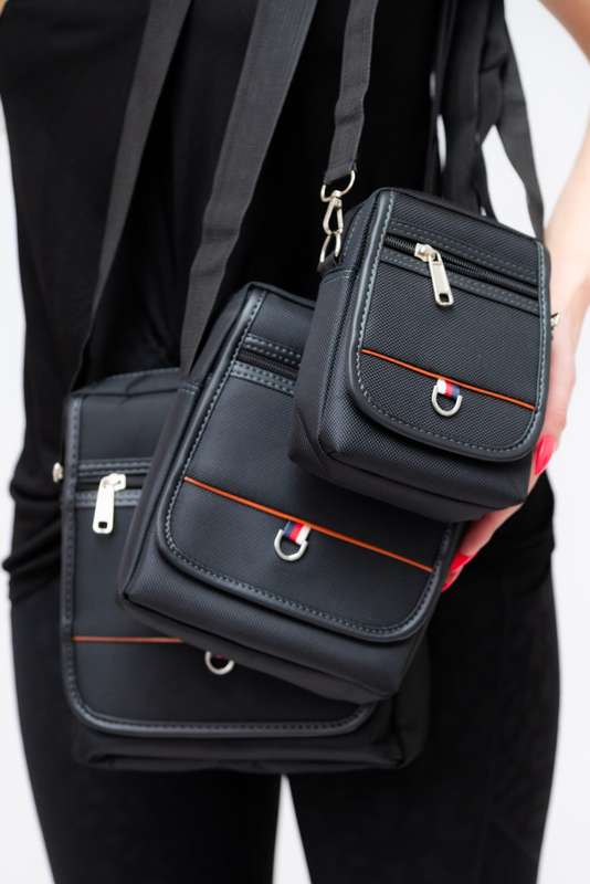 3 Piece Crossbody Sling Bag Travel Set