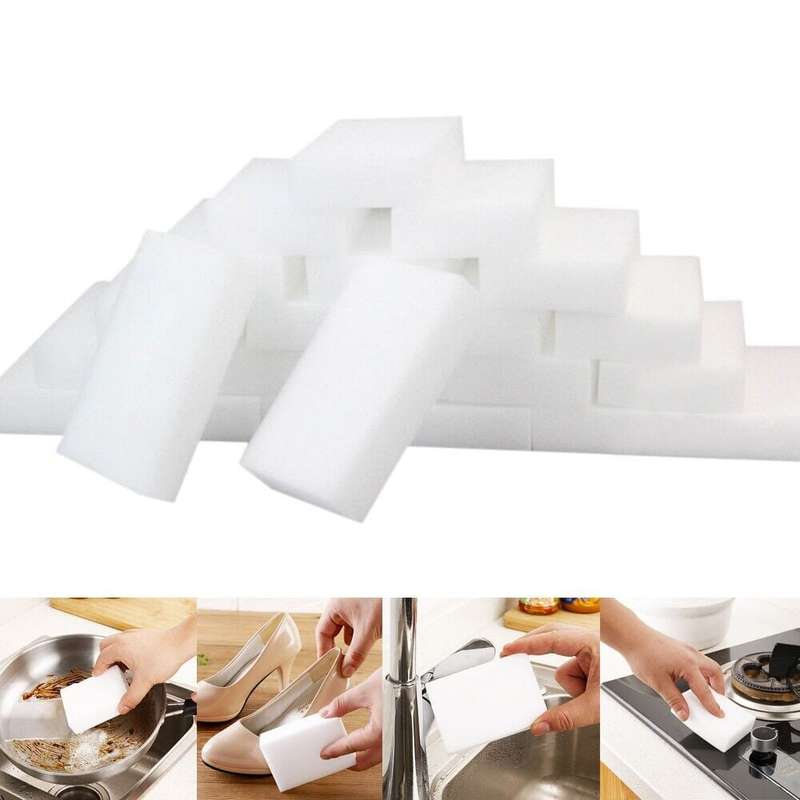 Magic Wipe - Multi-Functional Melamine Durable Cleaning Sponge House Bathroom Office Floor Wall D...