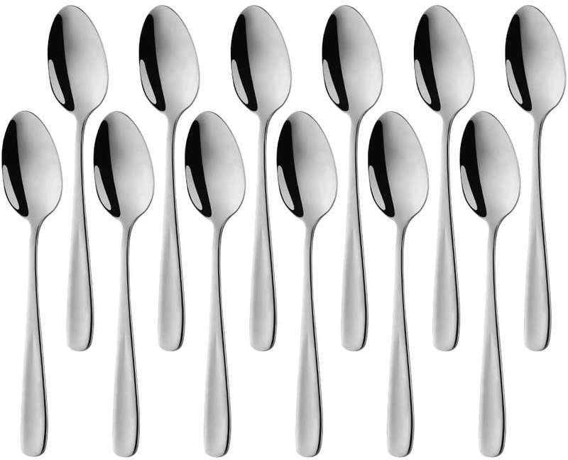 TEA SPOON SET 12 PIECE- STAINLESS STEEL