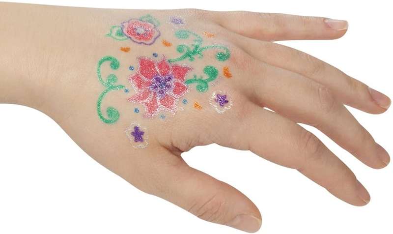 SET OF 6 TATTOO GEL PENS FOR KDS