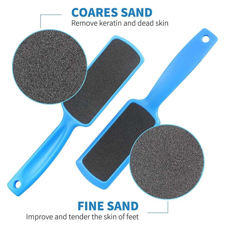Senza Pedicure Foot Files Callus Remover with Double Sided Feet Rasp for Dead Skin-PACK OF 2