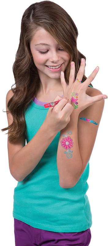 SET OF 6 TATTOO GEL PENS FOR KDS