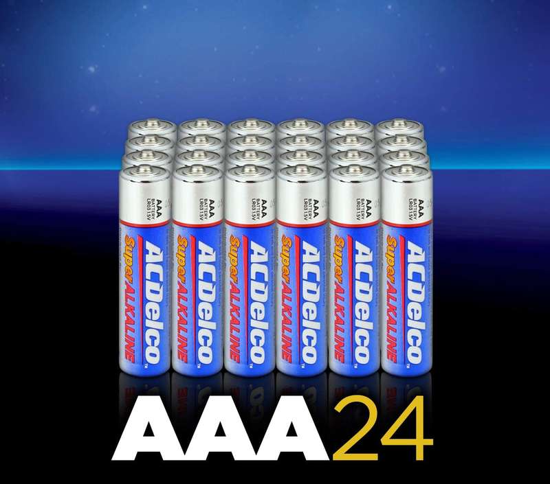 Daily-Power Super Heavy Duty Battery-Size AAA Bulk Pack 5 CARDS OF 4 (20)