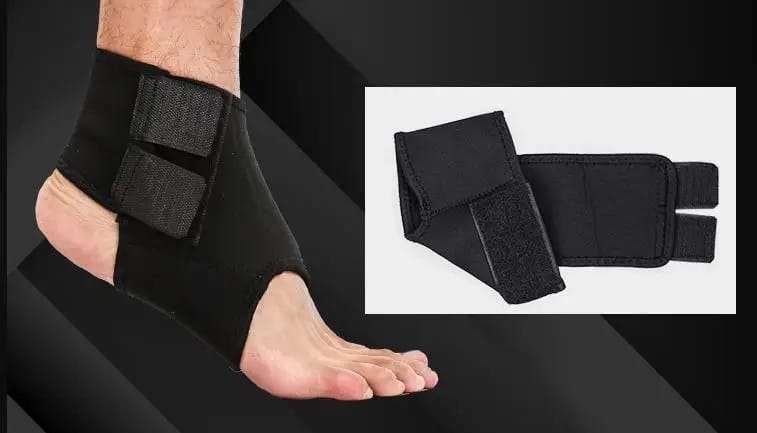 Adjustable Ankle Stabilizer With Straps