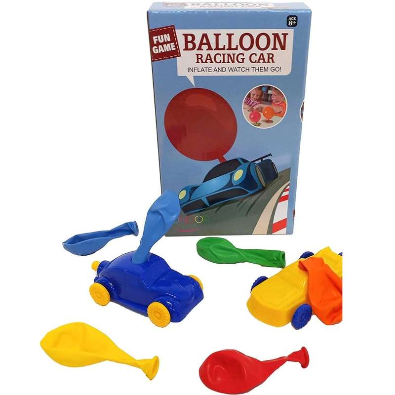 Balloon Racing Cars - Pack Of 2