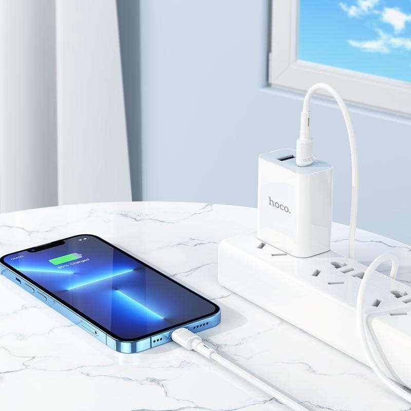 Hoco X83 PW20W Type C To IPhone Fast Charging Data Cable