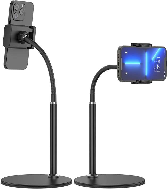 Gooseneck Cell Phone Stand Holder, 360°Flexible