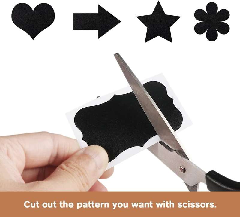 Waterproof Universal Chalkboard Labels Sticker For Kitchen & Pantry With Pen