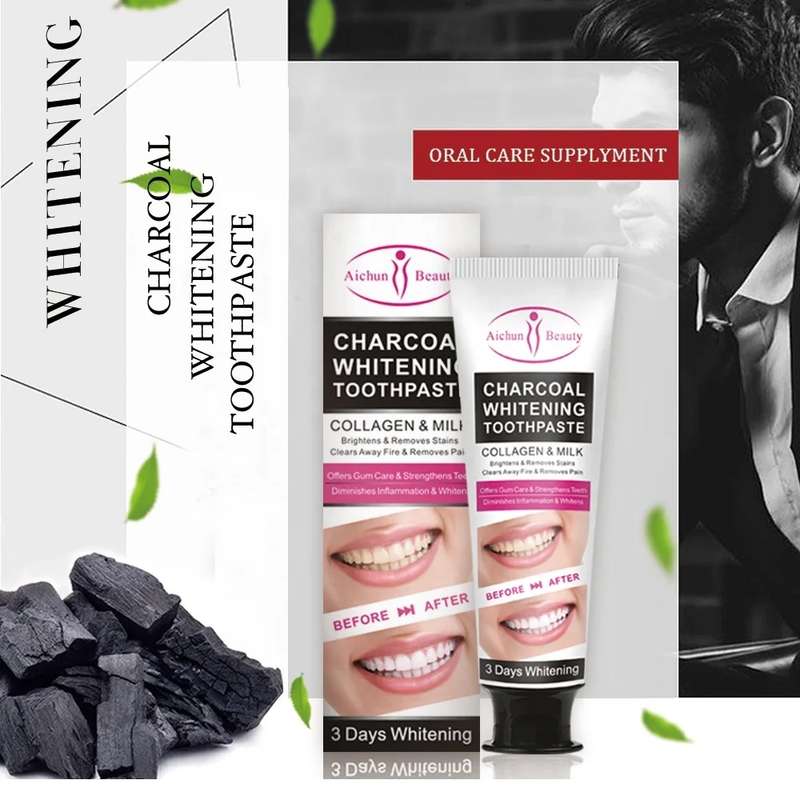 Charcoal Teeth Whitening Toothpaste 100ml