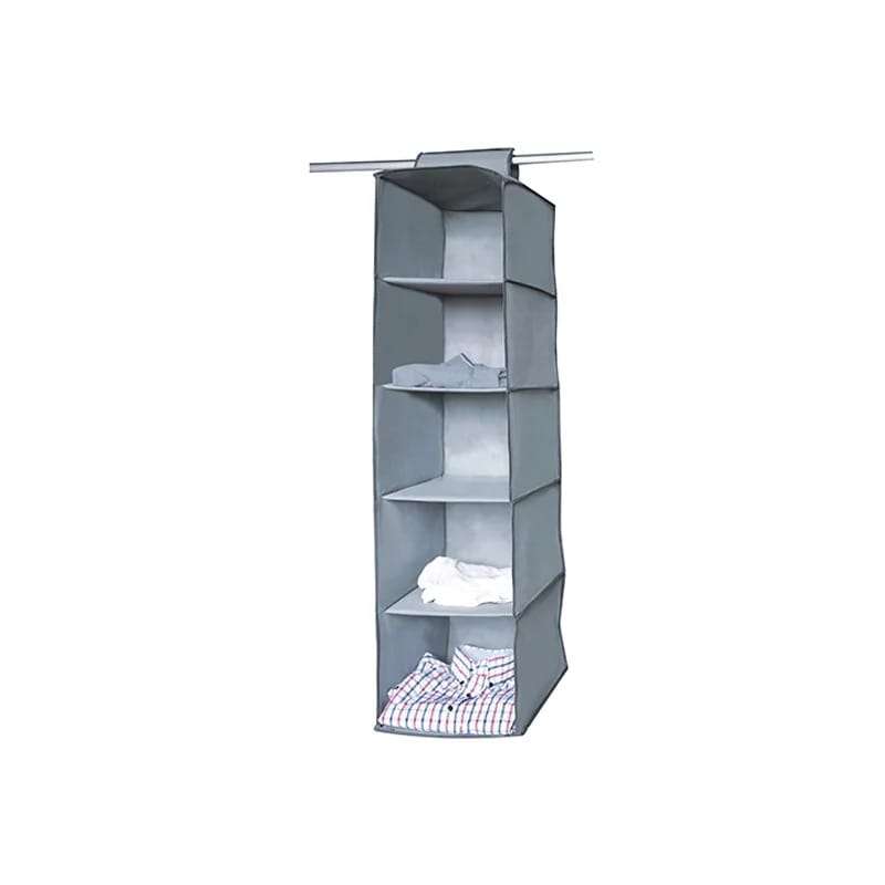 Hanging Shelf 5 Tier For Closet