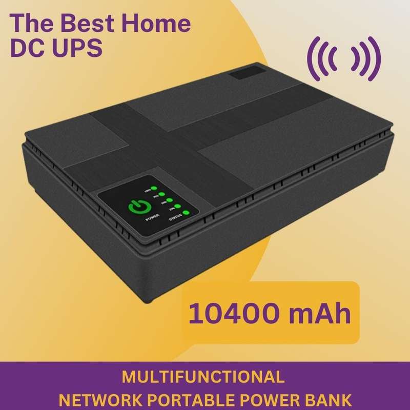 Mini Portable DC UPS 10400 mAh