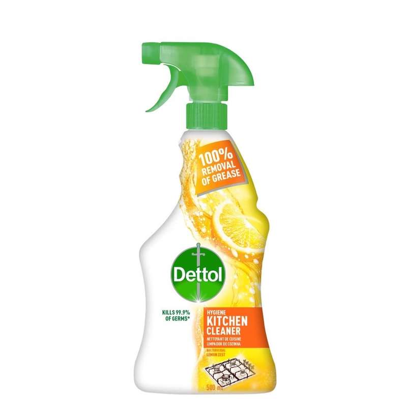 Dettol Hygiene Kitchen Cleaner Lemon Zest 500 ml