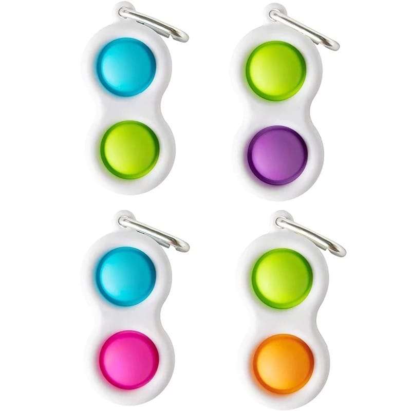 Dimple Mini Pop It Fidget Toy - Pack Of 3
