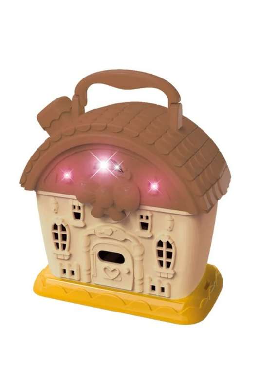 Dinosaurs Toys, With Lights & Sound-Activated House 20 Piece Set