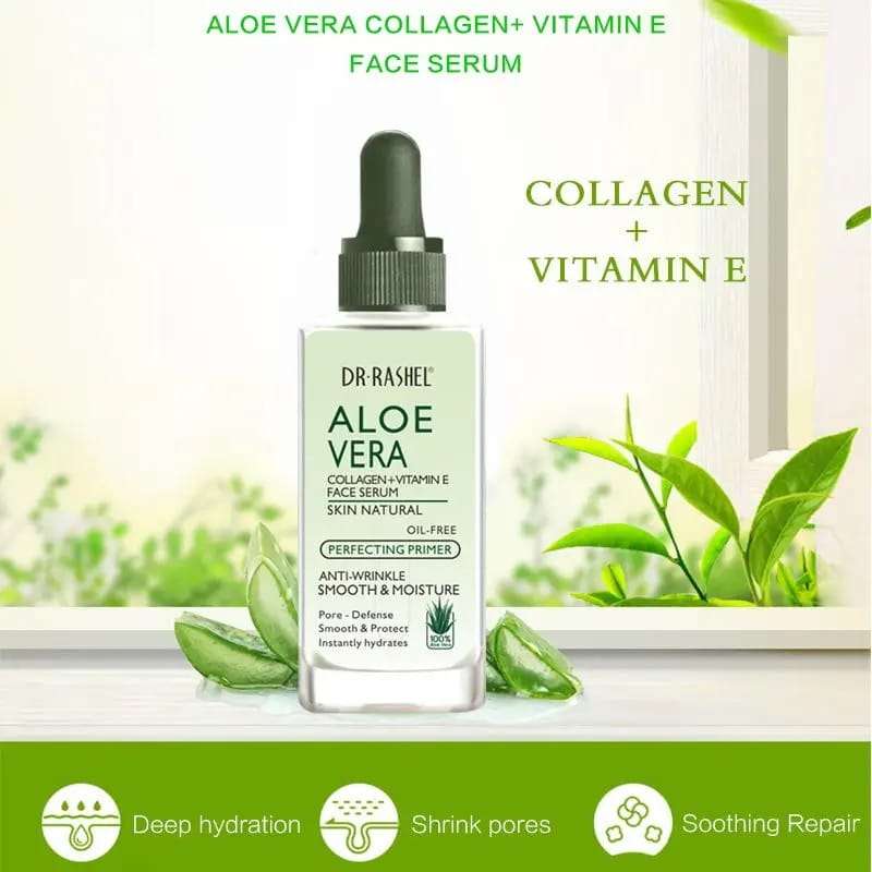 Dr Rashel Aloe Vera Collagen + Vitamin E Face Serum Perfecting Primer 50ml